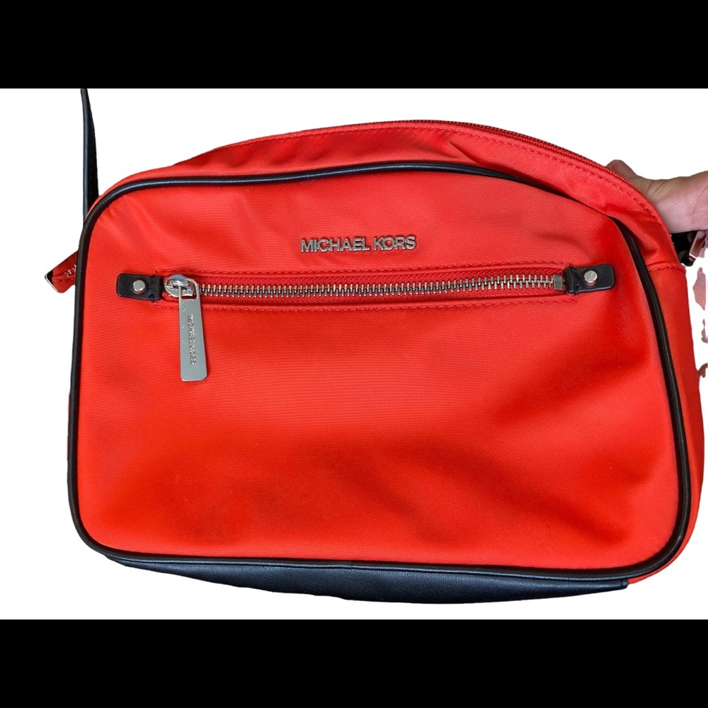 Micheal Kors Polly Nylon Crossbody Bag